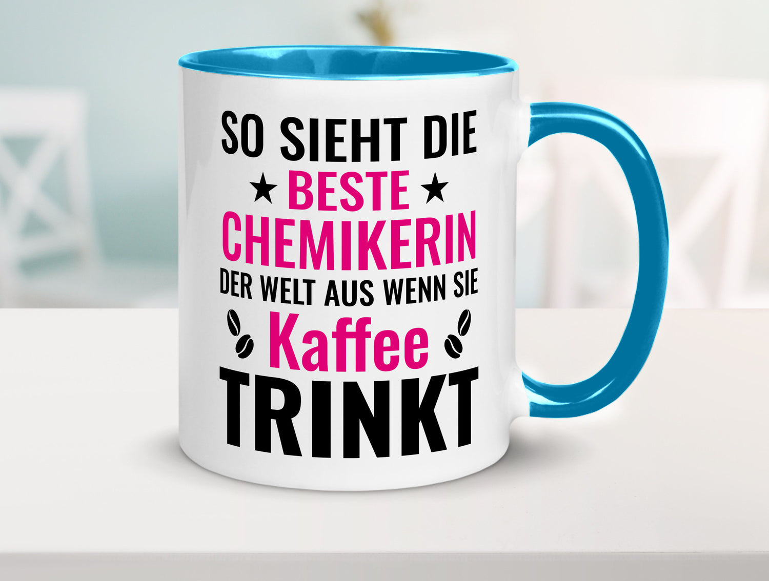 Kaffee trinkt: Chemikerin | Chemie Labor Geschenkidee Humor Tasse