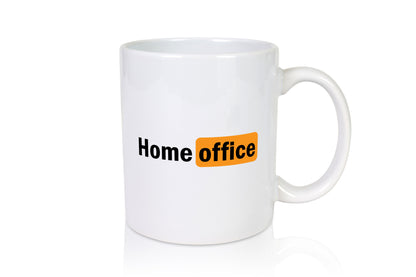 Homeoffice | Arbeit von zuhause v2 Geschenk Kollegen Büro lustiger Spruch Tasse