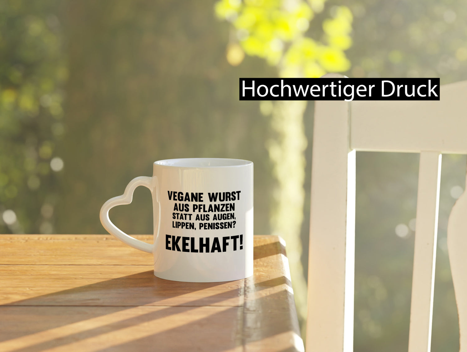 Vegane Wust | Veganer Ekelhaft lustiger Spruch Geschenk Humor Geschenkidee Tasse