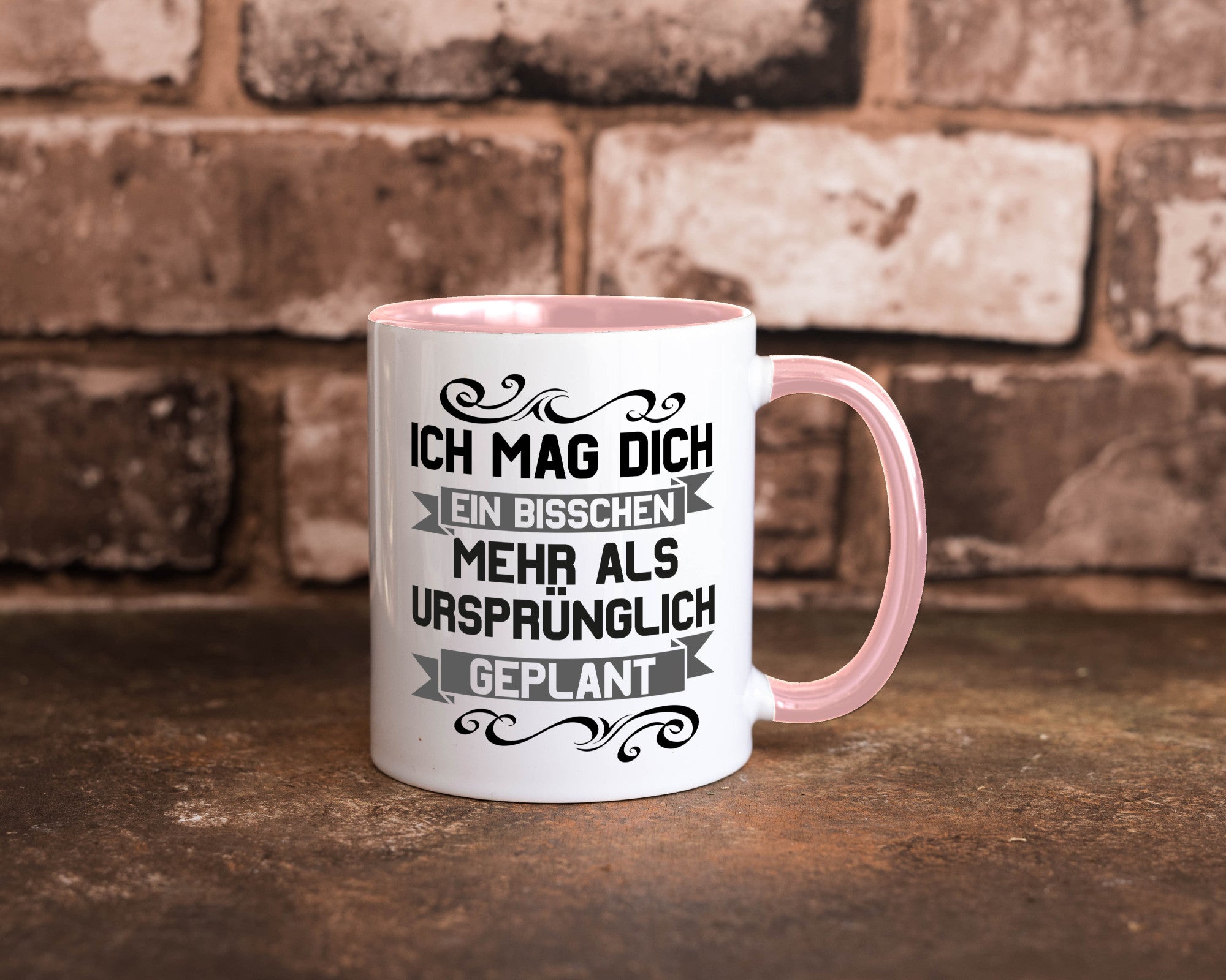 Ich mag dich mehr als geplant | Best Freinds Freundschaft Geschenkidee Humor