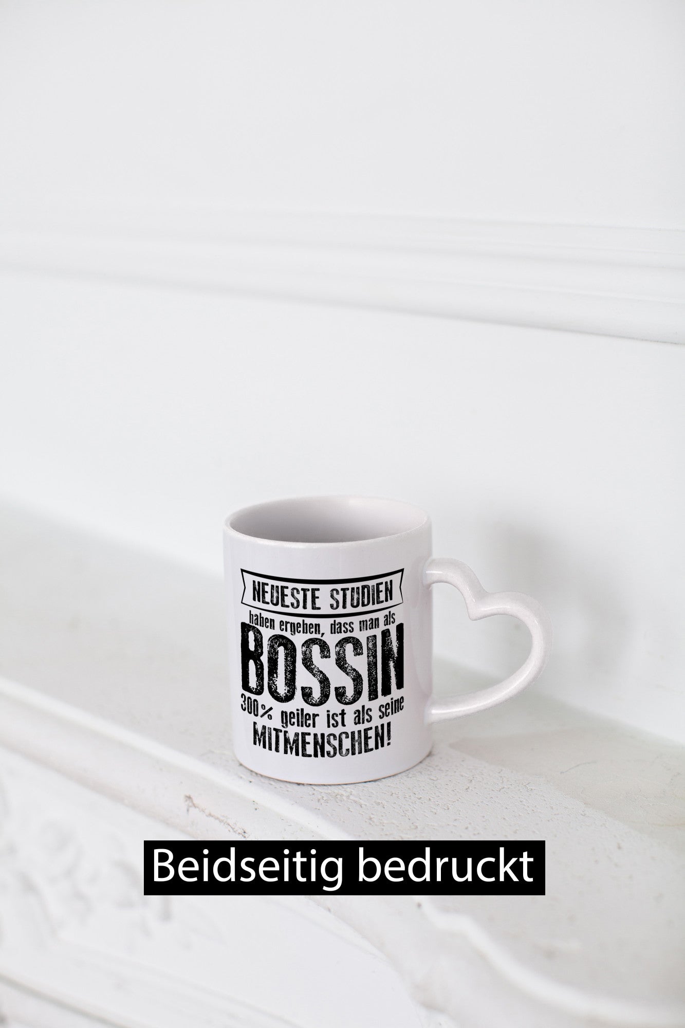 Neueste Studien: Chefin | Führungskraft Vorgesetzte Geschenkidee Humor Tasse