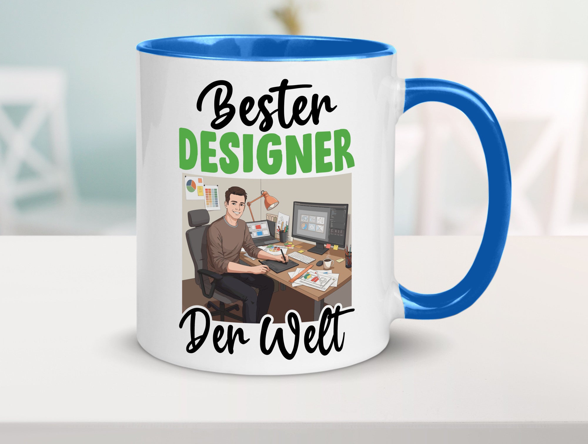 Bester Designer Beruf | Mode v2 lustiger Spruch Geschenk Arbeit Kollegen Büro
