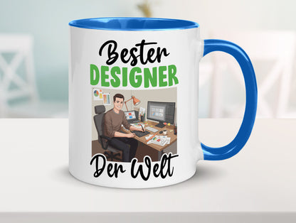 Bester Designer Beruf | Mode v2 lustiger Spruch Geschenk Arbeit Kollegen Büro