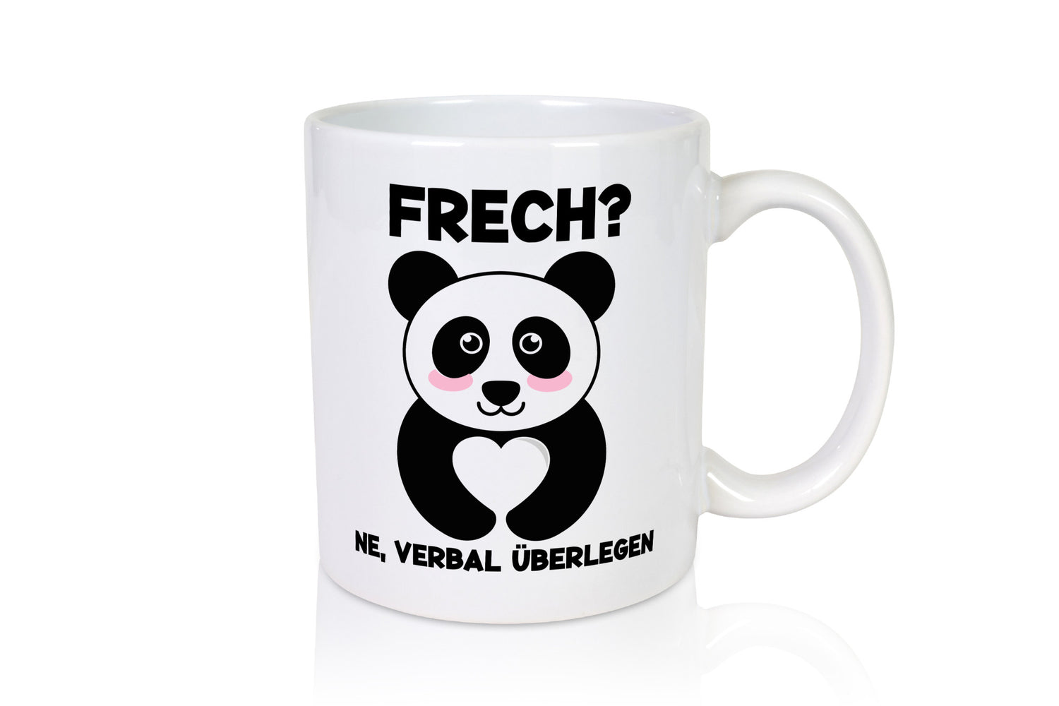 Frech | Verbal überlegen süßer Pandabär kecker Spruch lustiger Geschenk Humor