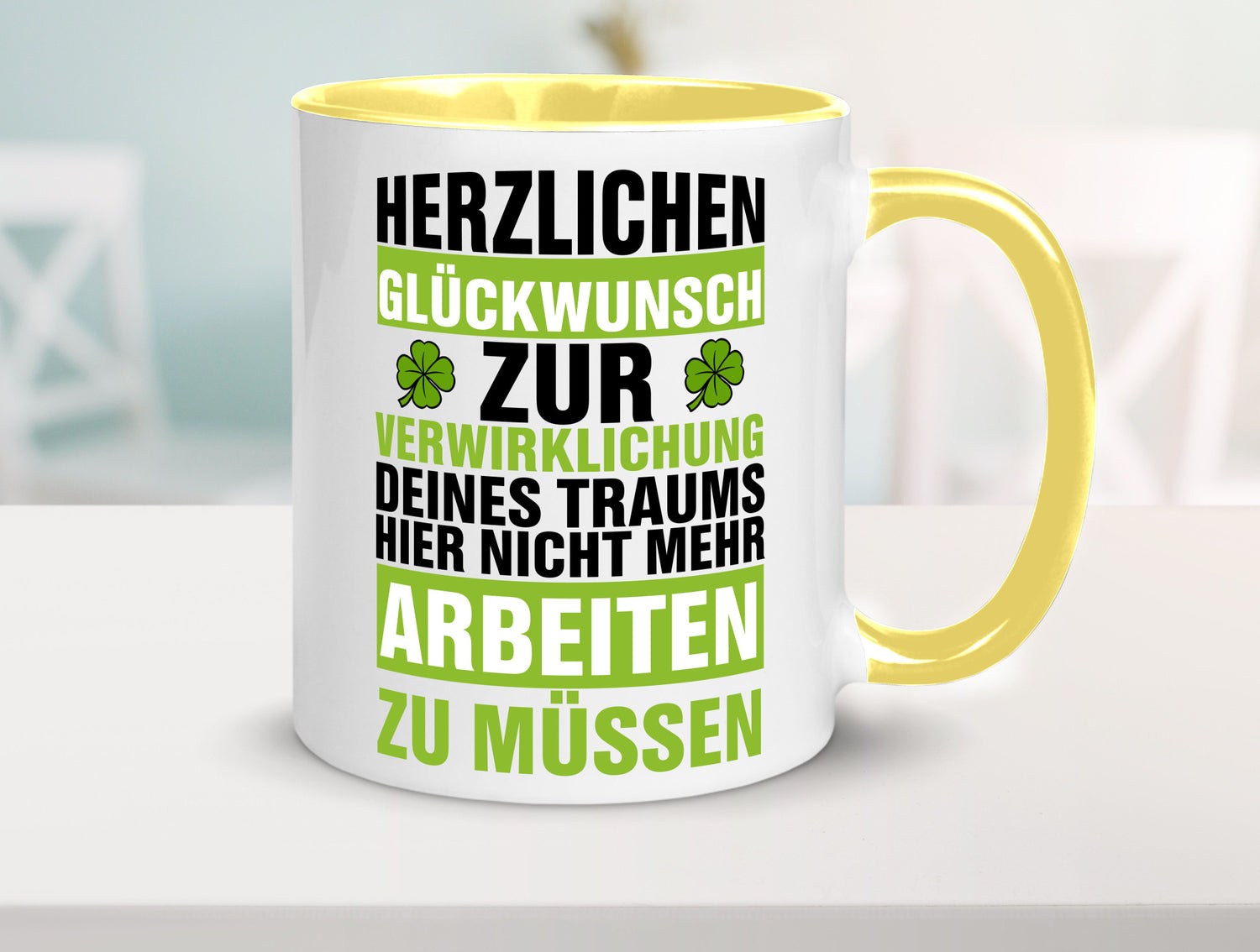 Verwirklichung deiner Träume | Stellenwechel Kollege Humor Arbeit Kollegen Büro