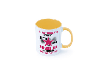 Bedeutung von Elektrikerin | Elektronikerin Elektrik Geschenk Humor