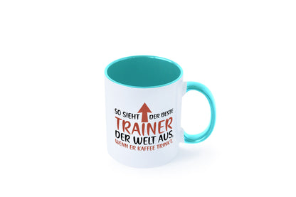 So sieht Bester Trainer der Welt aus | Kaffee Humor Geschenkidee Tasse