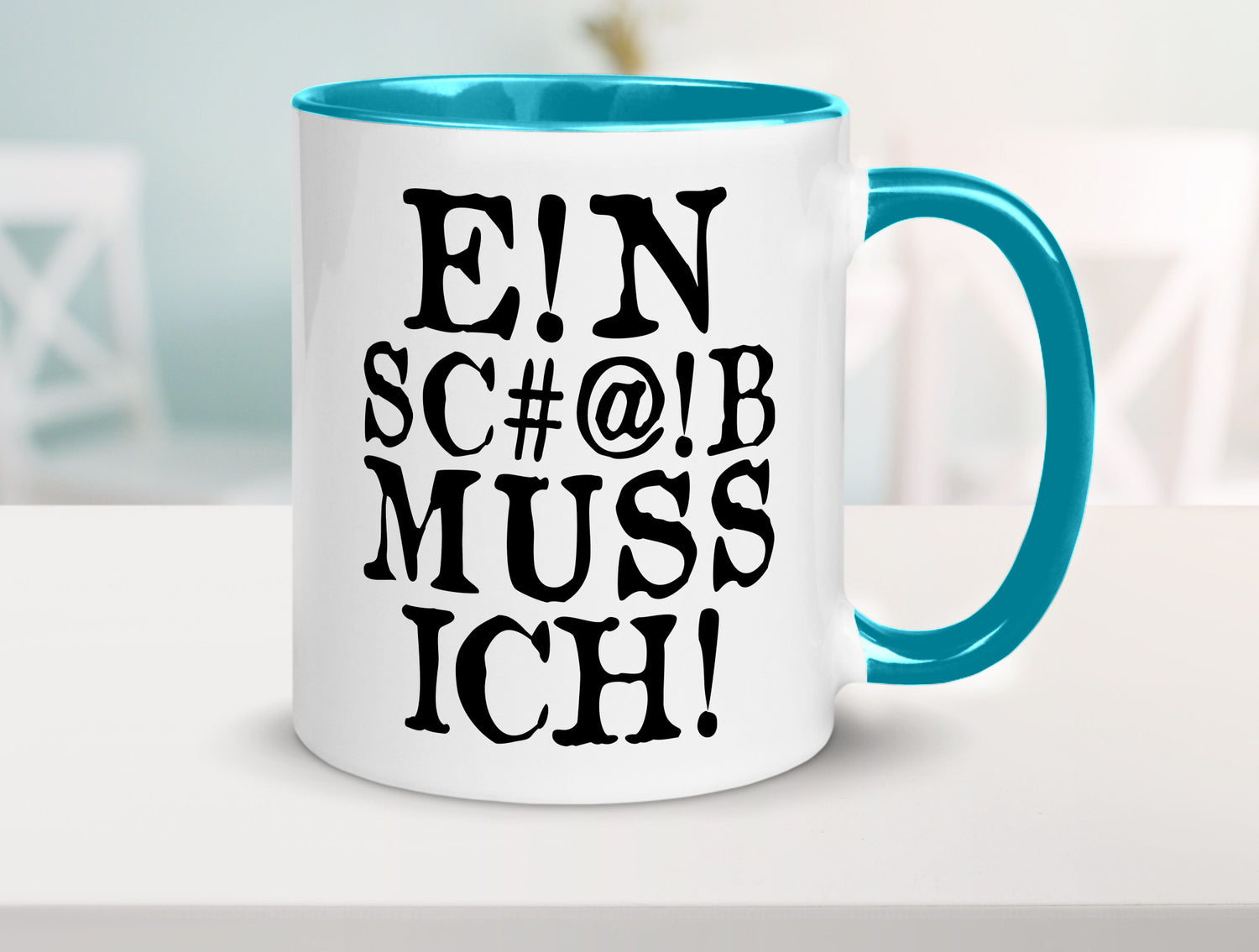 Einen Scheiß muss ich | Protest Teenager Humor lustiger Spruch Geschenk