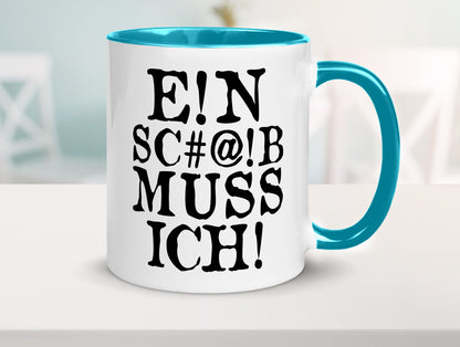 Einen Scheiß muss ich | Protest Teenager Humor lustiger Spruch Geschenk