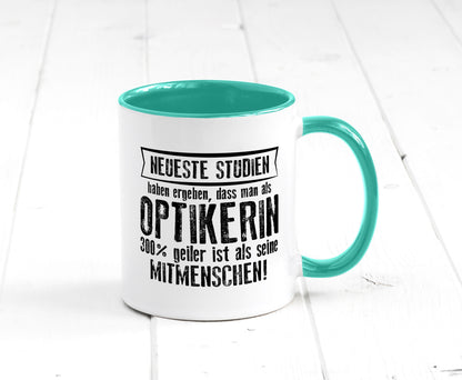 Neuste Studien: Optikerin | Augenoptik Geschenk Humor Geschenkidee lustiger