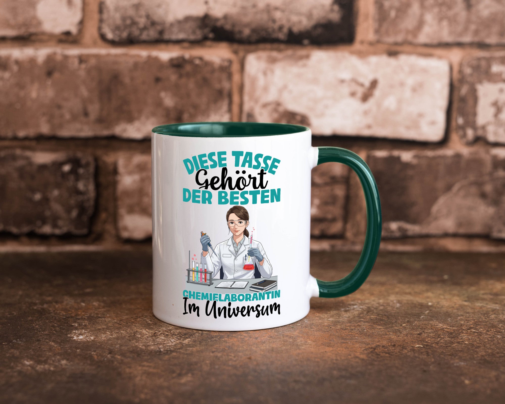 Im Universum: Chemielaborantin | Laborantin Chemie lustiger Spruch Geschenk