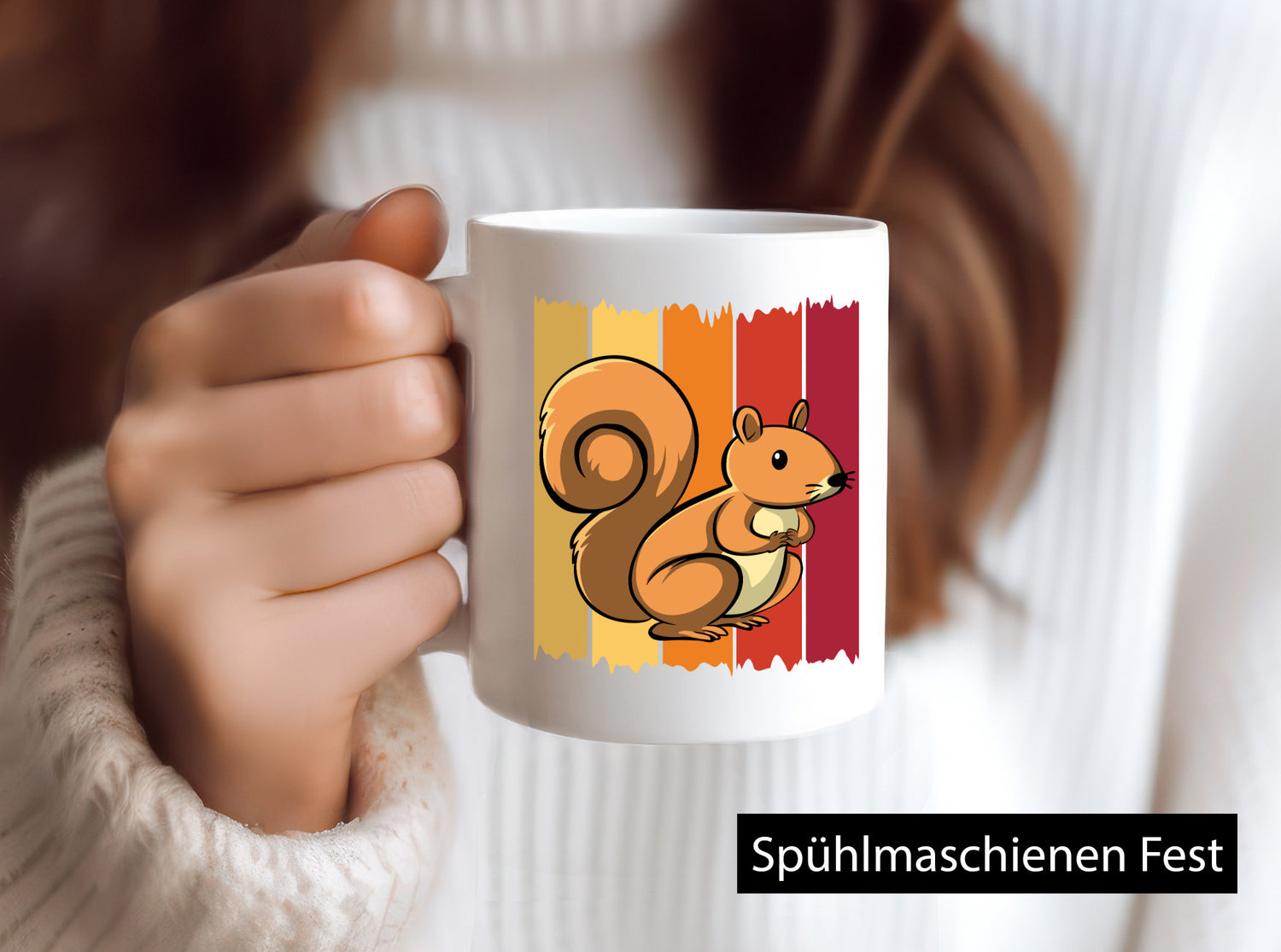 Einhörnchen | Vintage Geschenkidee Humor Tasse