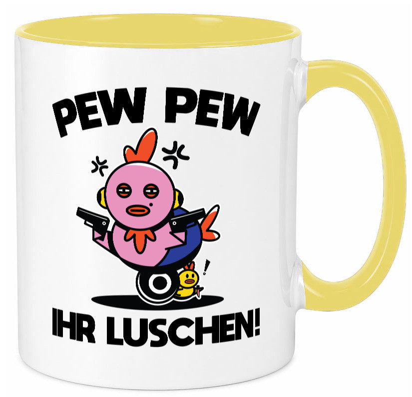 Pew Ihr Luschen | Madafakas Geschenk Humor Geschenkidee lustiger Spruch Tasse