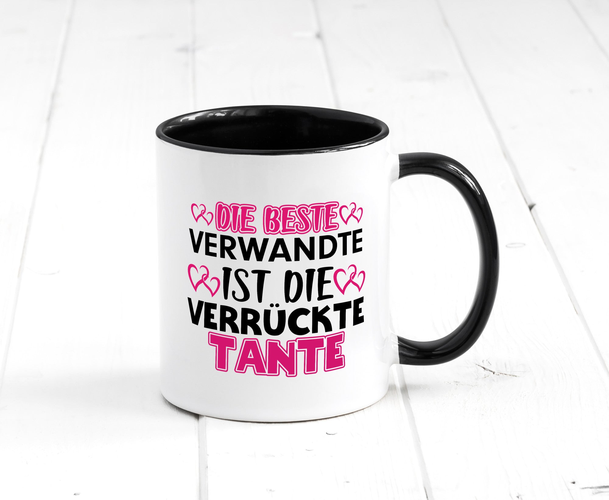 Verrückte Tante | Spruch Patentante Verwandtschaft lustiger Geschenk Humor