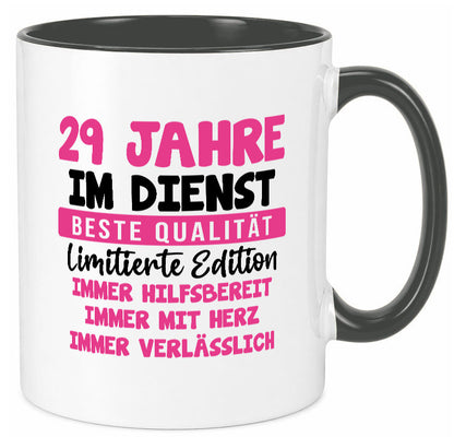 29 Jahre im Dienst | Jubiläum Arbeit v10 Geschenk Kollegen Büro lustiger Spruch