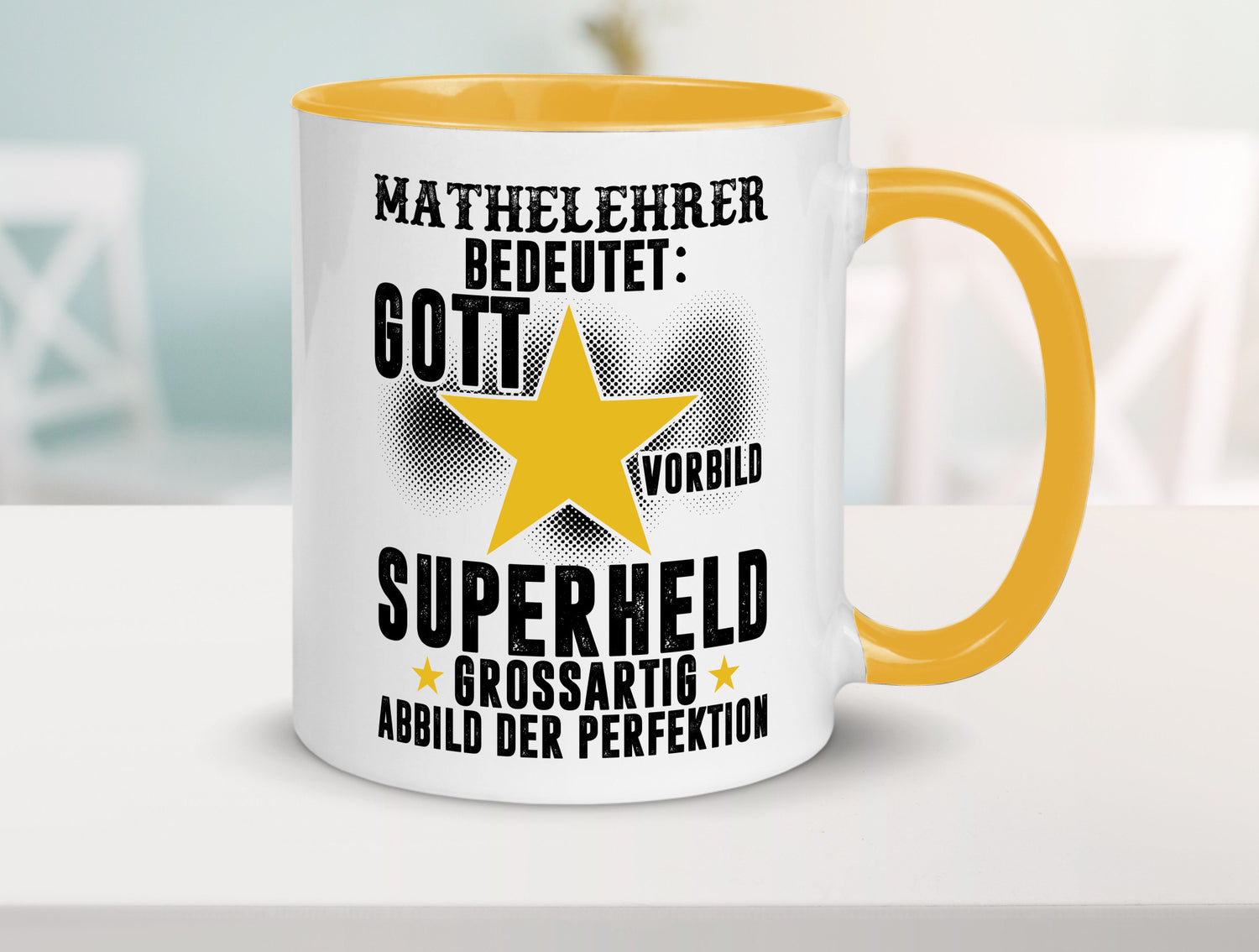 Bedeutung von Mathelehrer | Lehrer Mathe Humor Geschenkidee Tasse
