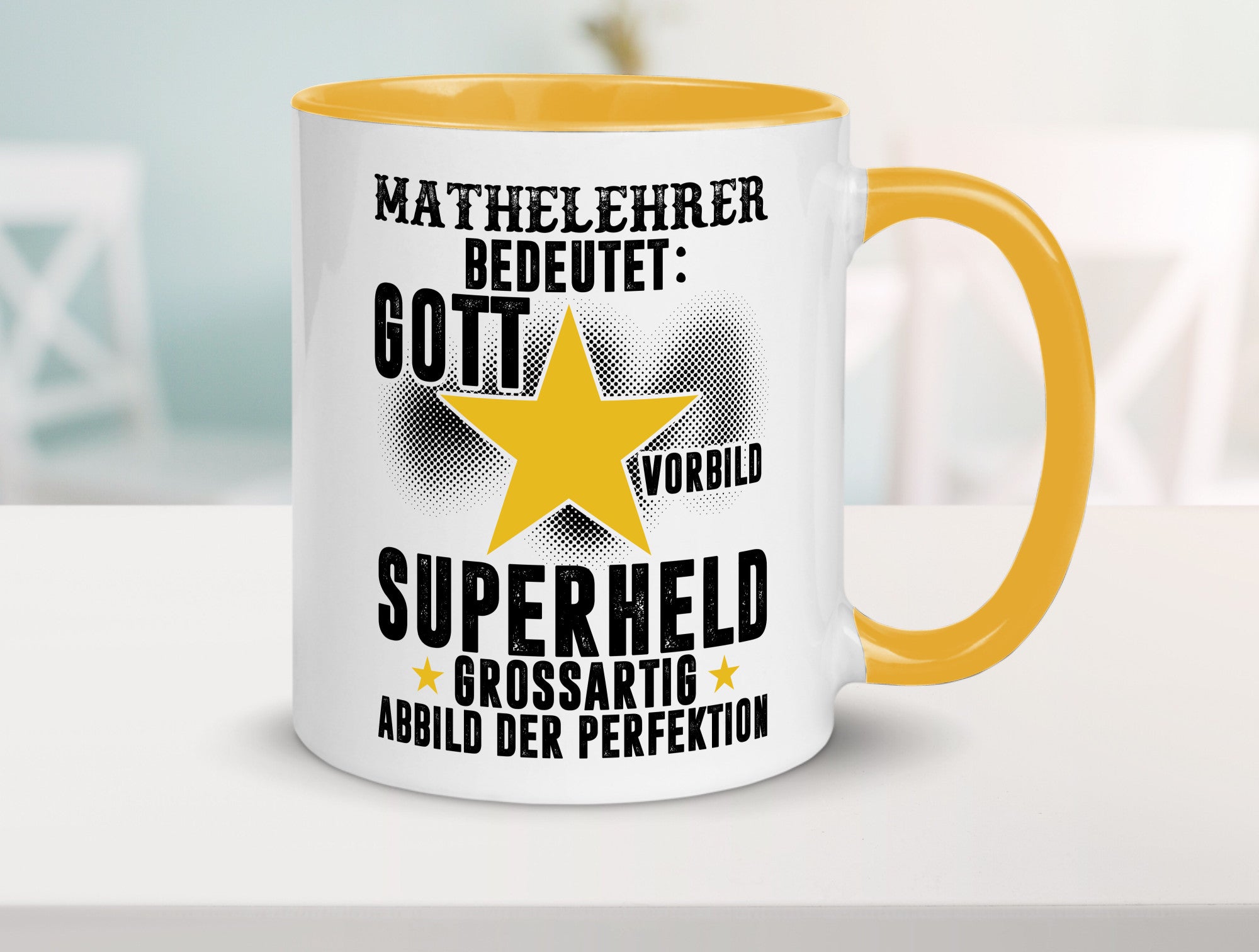 Bedeutung von Mathelehrer | Lehrer Mathe Humor Geschenkidee Tasse