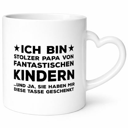 Stolzer Papa | Vatertag Tasse fantastische Kinder Geschenkidee Familie Humor
