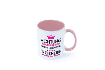 Seine Majestät Erzieherin | Pädagogin Schule Humor Geschenkidee Tasse