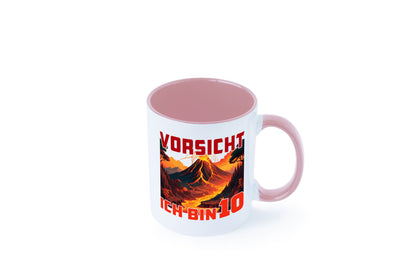 10. Geburtstag | 10 Jahre Vulkanausbruch Vulkan Humor Geschenkidee Tasse