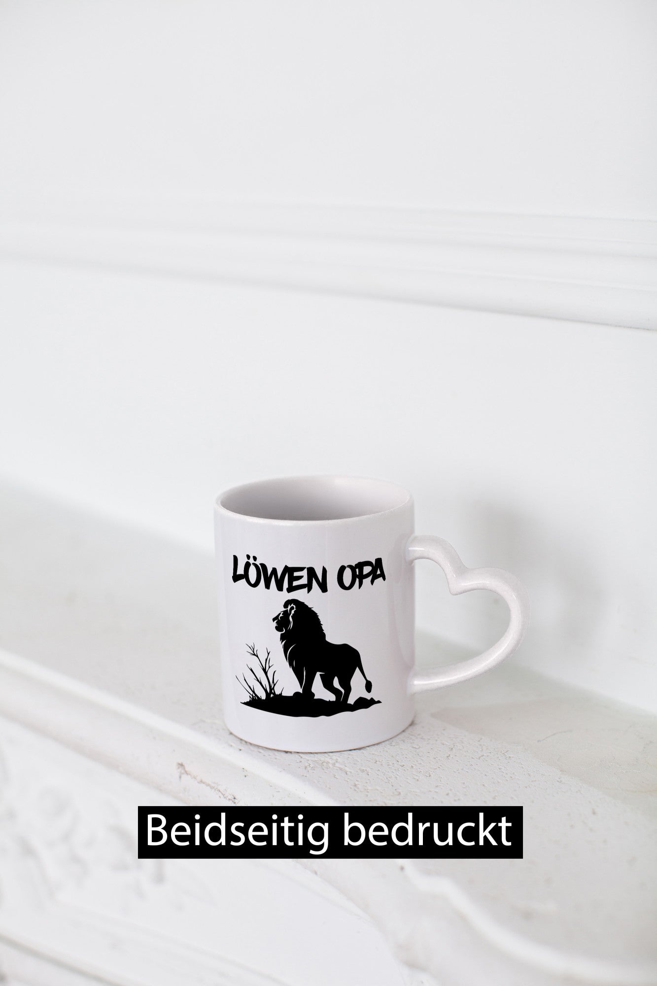 Löwen Opa | Löwe Wildtiere lustiger Spruch Geschenk Familie Geschenkidee Tasse
