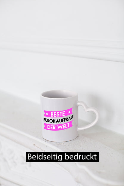 Beste Bürokauffrau | Kauffrau Humor Arbeit Kollegen Büro Geschenkidee Tasse