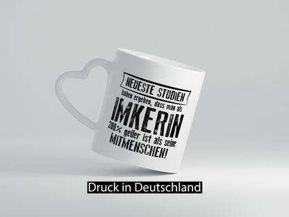 Neuste Studien: Imkerin | Imkerei Geschenk Humor Geschenkidee lustiger Spruch