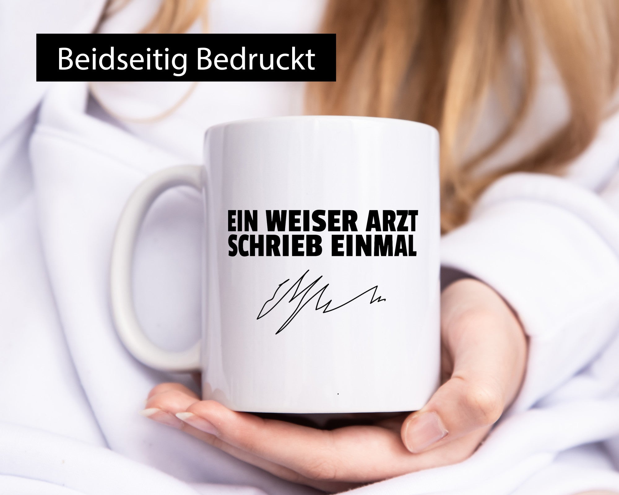 Ein weiser Arzt schrieb einmal | Unterschrift Ärztewitz lustiger Spruch