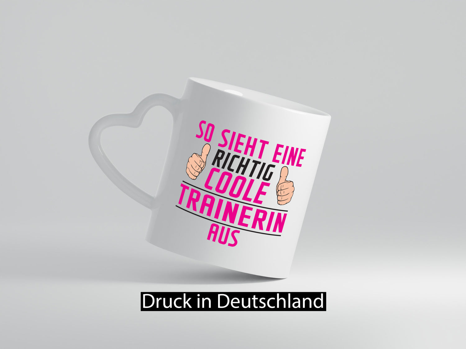 Richtig Coole Trainerin | Sportverein Humor lustig Geschenkidee Geschenk Tasse