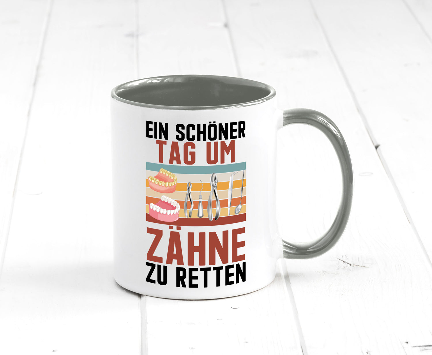 Ein schöner Tag um zähne zu retten | Zahnarzt Geschenk Humor Geschenkidee