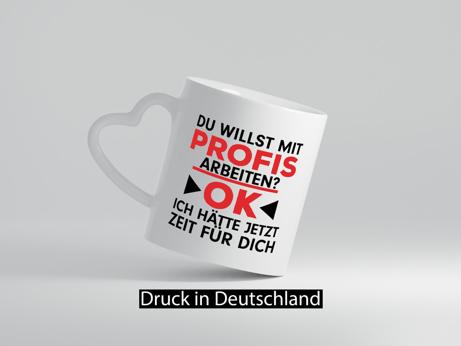 Profi Arbeiter | Arbeit Tasse mit Profis Beruf Geschenk Kollegen Büro lustiger
