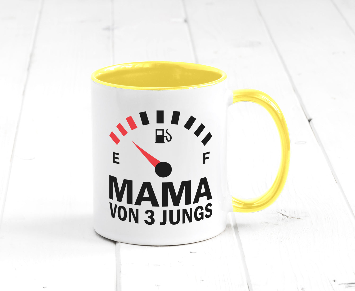 Mama von 3 Jungs | Muttertag Geschwister lustiger Spruch Geschenk Familie