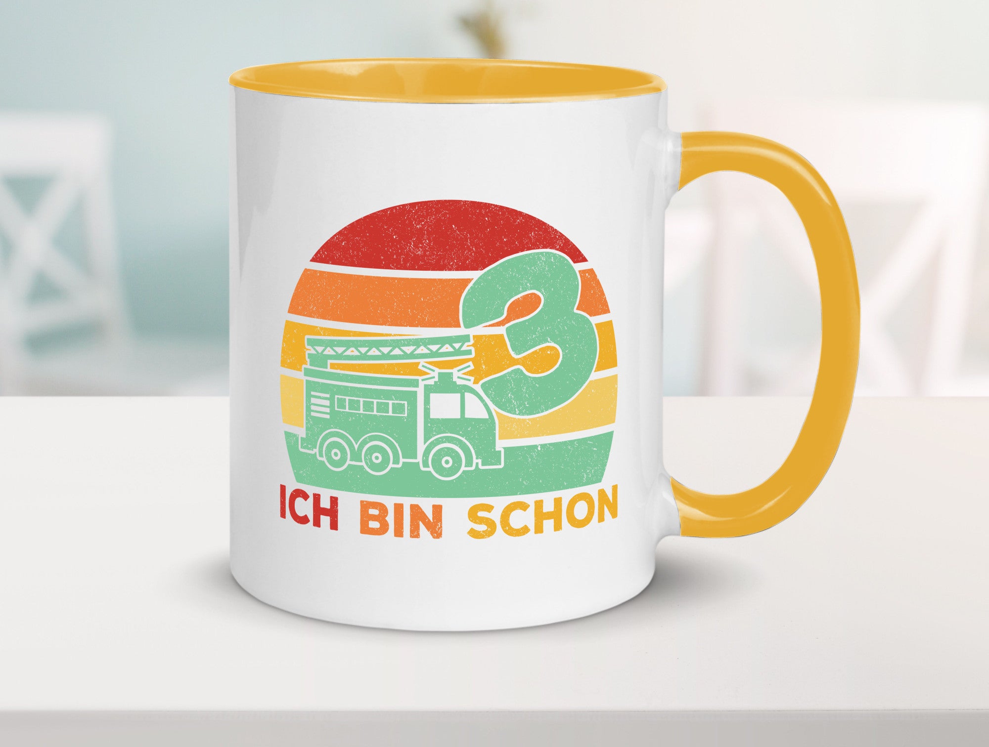 3. geburtstag | Feuerwehrauto 3 Jahre Feuerwehr Geschenk Geschenkidee lustiger
