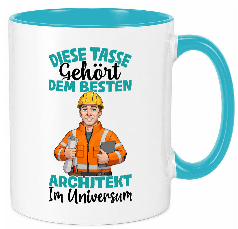 Im Universum: Architekt | Architektur Büro Humor Arbeit Kollegen Geschenkidee