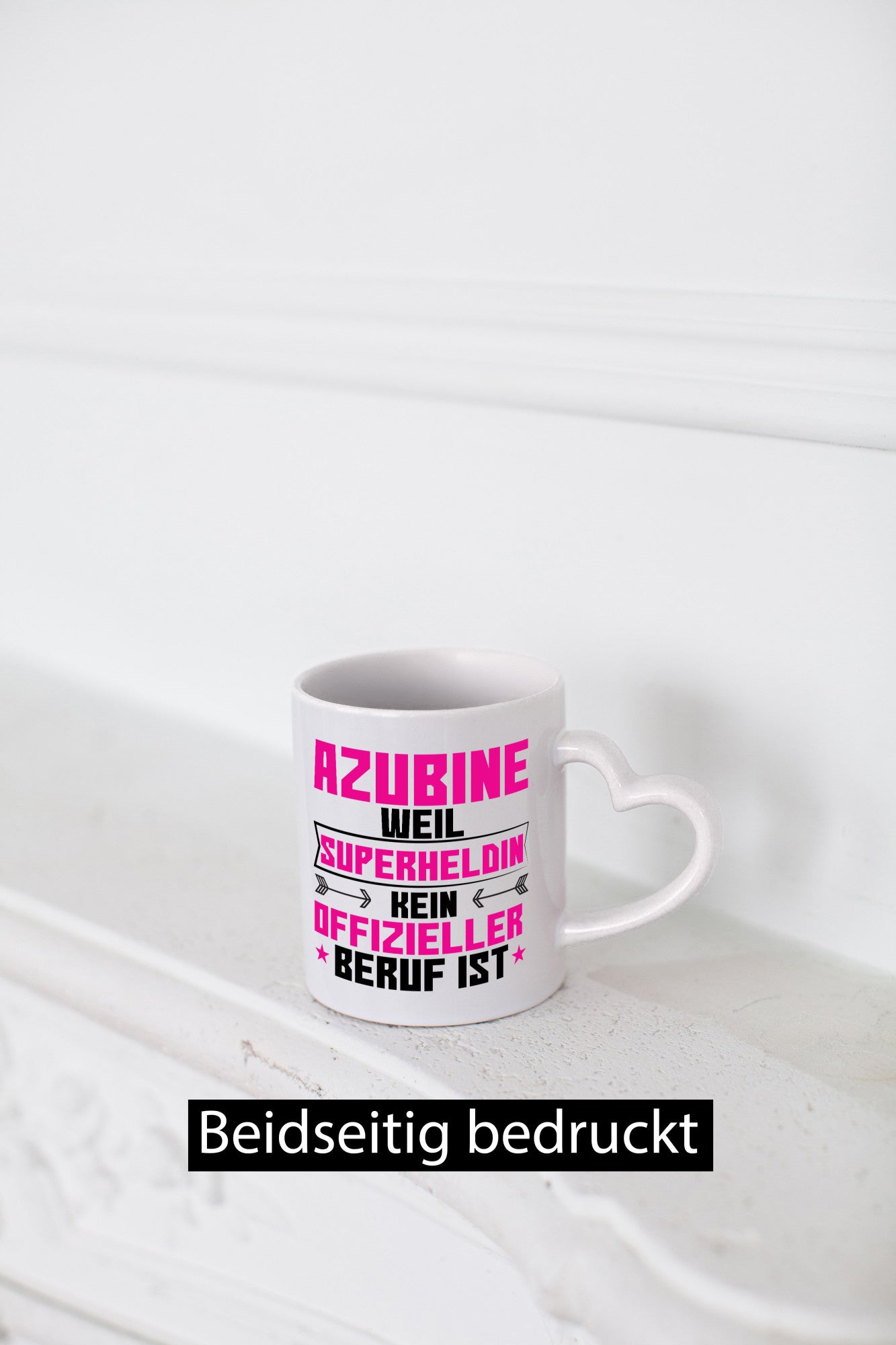 Superheldin Azubine | Ausbildung Lehre Lehrling Humor Geschenkidee Tasse