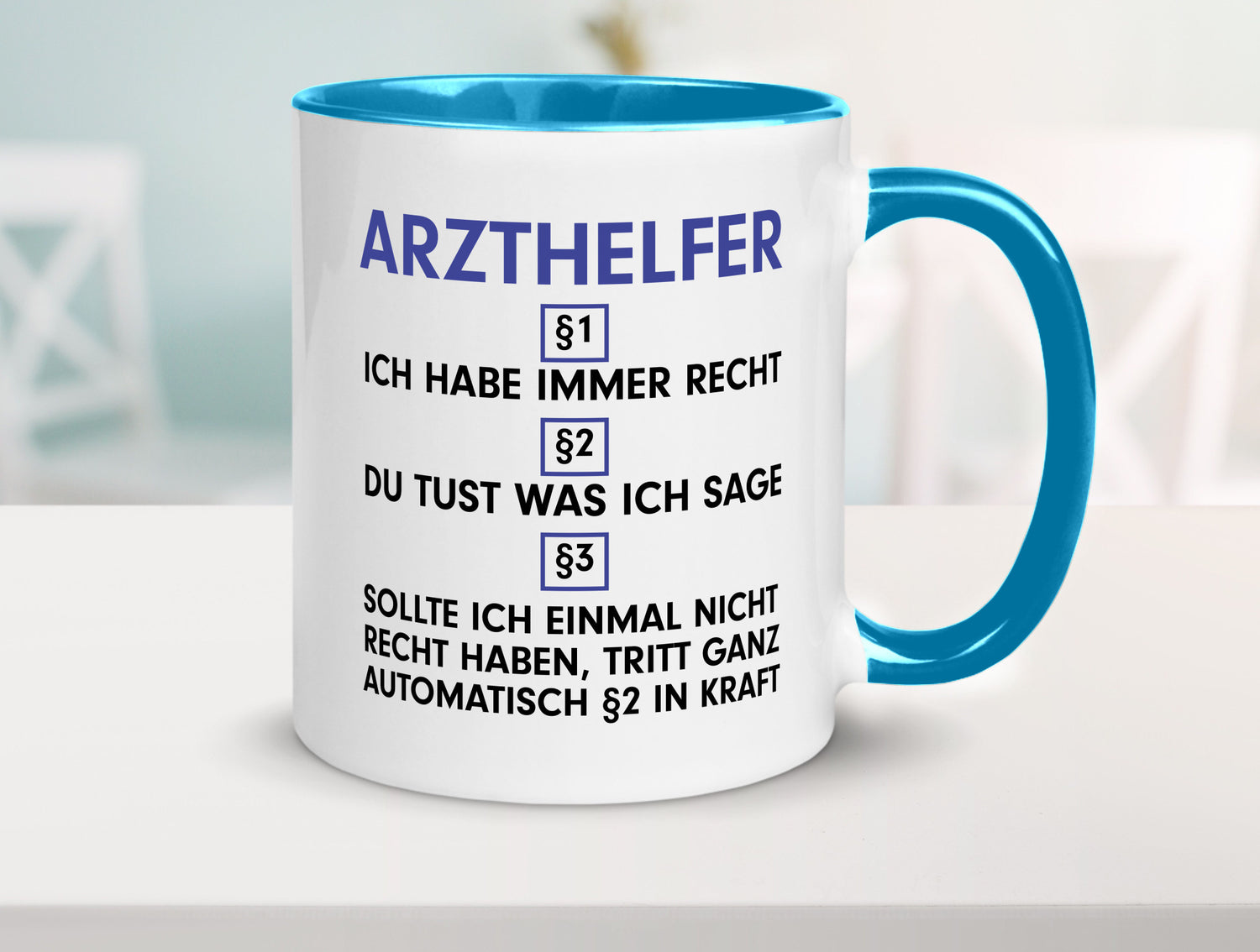 Ich habe immer Recht Arzthelfer | Fachangestellter Medizin Geschenkidee Humor