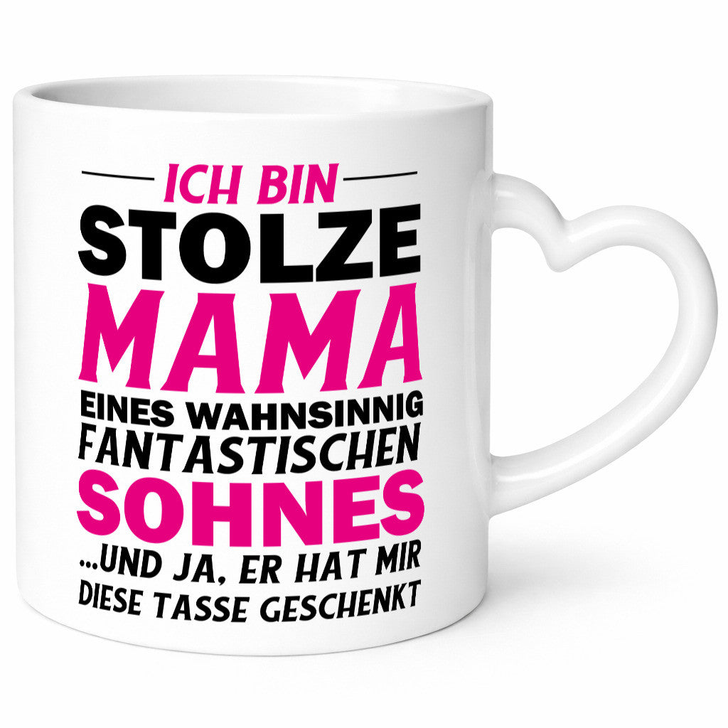 Stolze Mama Geschenkidee Familie Humor Tasse