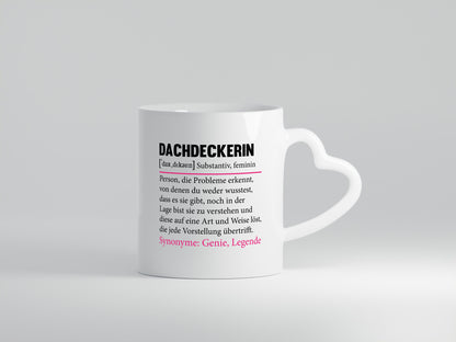 Dachdeckerin | Frauen Beruf Dachbau Hausbau lustiger Spruch Geschenk Arbeit