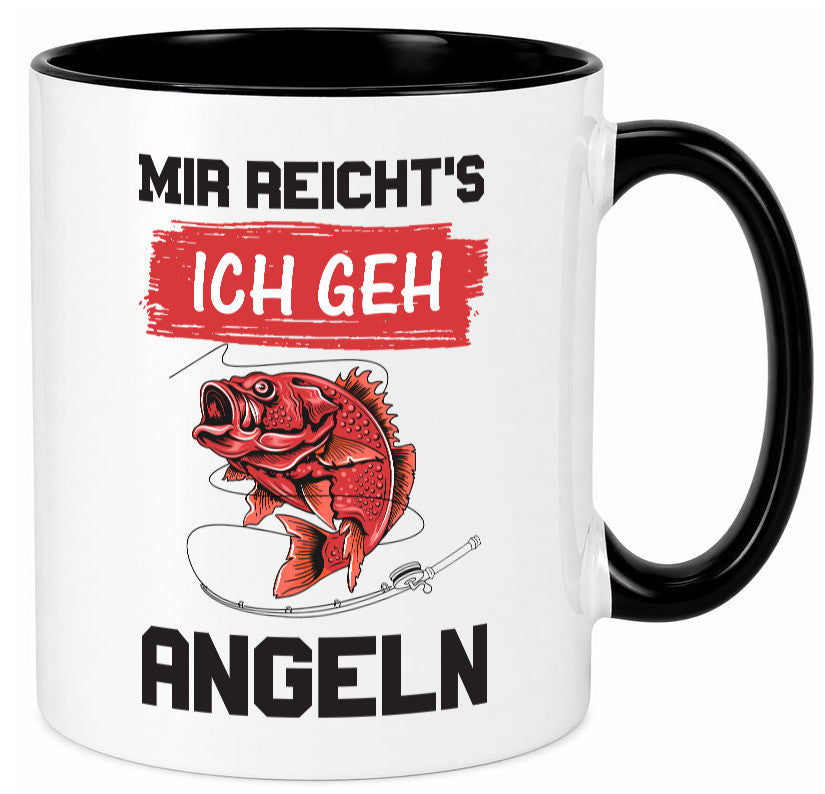 Ich geh angeln | Angler Tasse Fisch Fischer Humor lustig Geschenkidee Geschenk