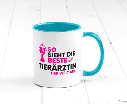Die Weltbeste Tierärztin | Mediziner Tiermedizin lustiger Spruch Geschenk