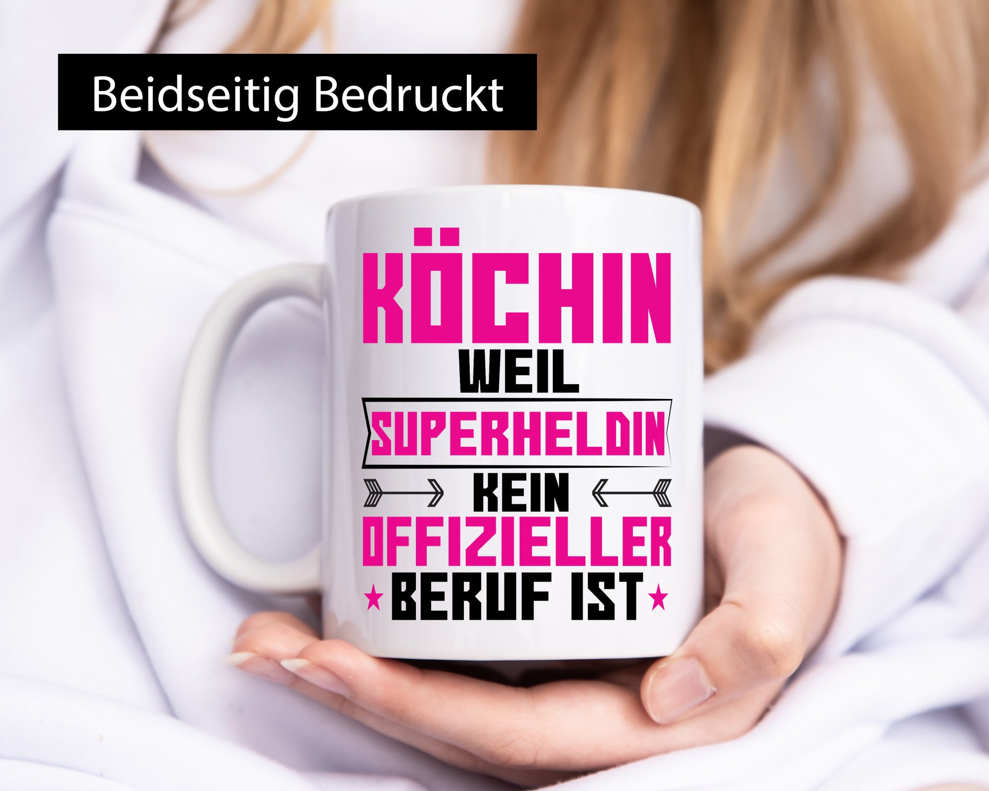 Superheldin Köchin | Chefköchin Chefkoch lustiger Spruch Geschenk Arbeit