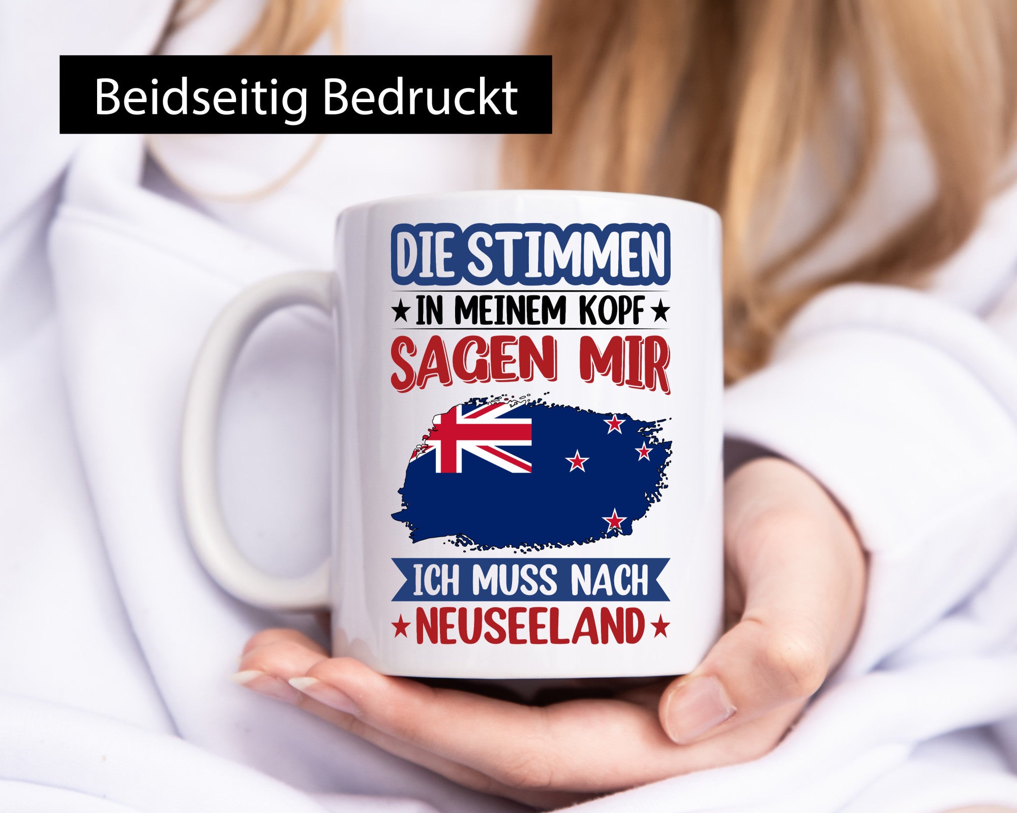 Neuseeland | Urlaub Stimmen in meinem Kopf Traumland lustig Humor Geschenkidee