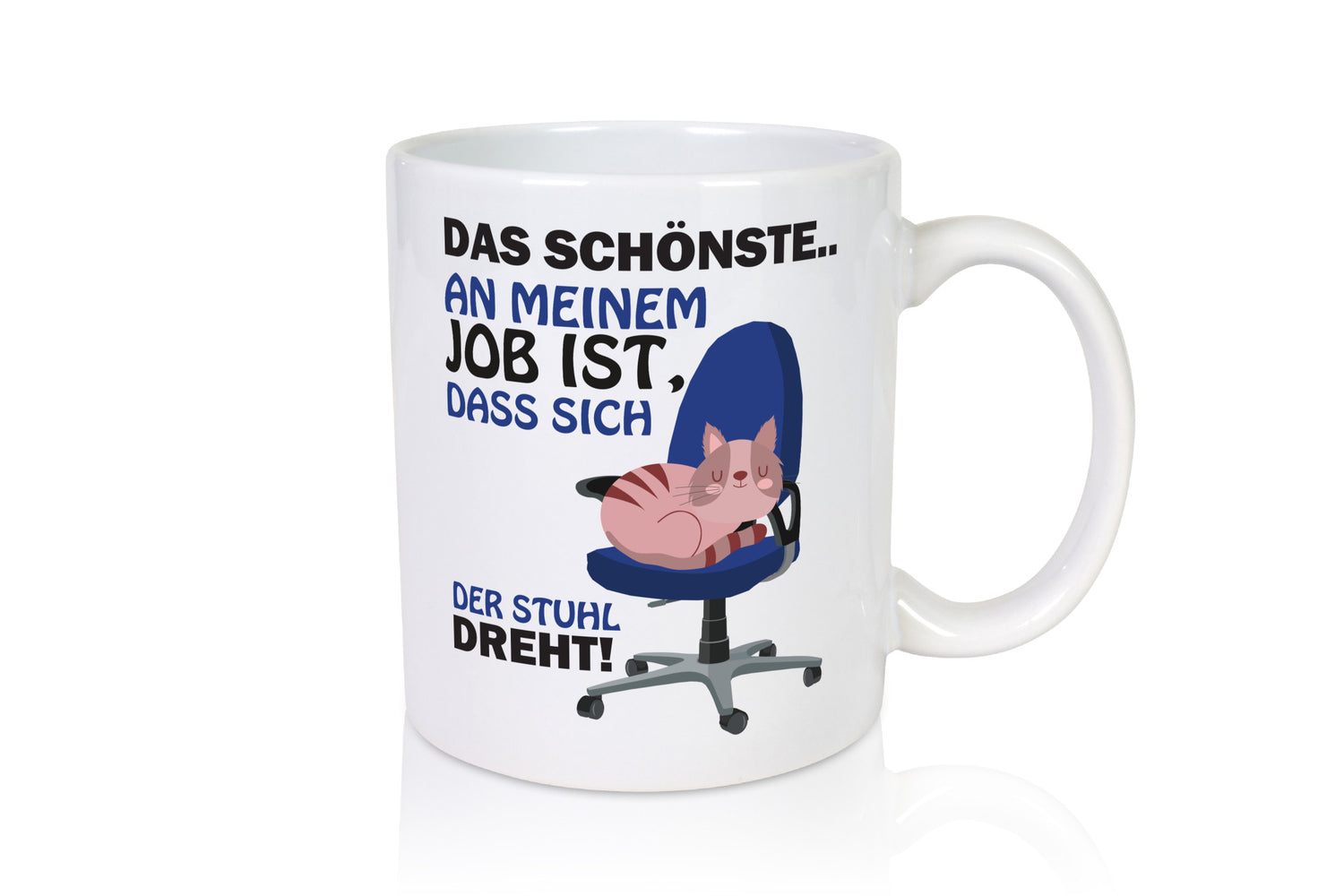 Das Schönste? | Bürotasse Katze Arbeitskollegen lustig Arbeit Kollegen Büro