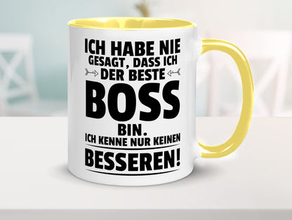 Der Beste Boss | Führungskraft Vorgesetzter lustiger Spruch Geschenk Humor