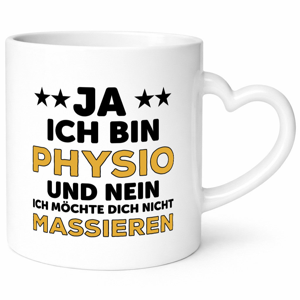 Ich bin Physio | lustige Spruch Tasse Physiotherapeut Geschenkidee Humor