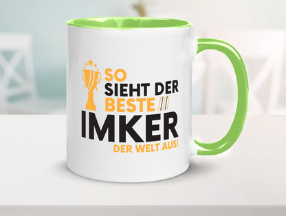 Der Weltbeste Imker | Imkerei lustiger Spruch Geschenk Humor Geschenkidee Tasse