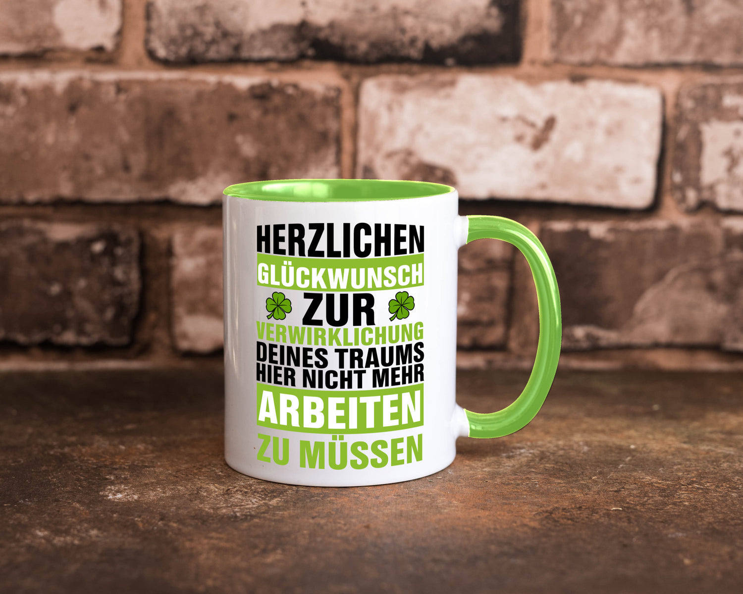 Verwirklichung deiner Träume | Stellenwechel Kollege Humor Arbeit Kollegen Büro