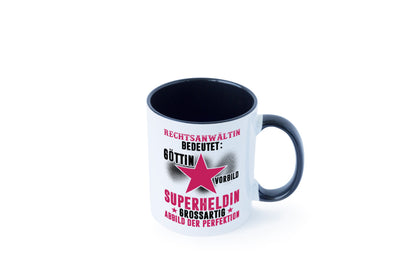 Bedeutung von Rechtsanwältin | Jurstin Anwältin Humor Geschenkidee Tasse