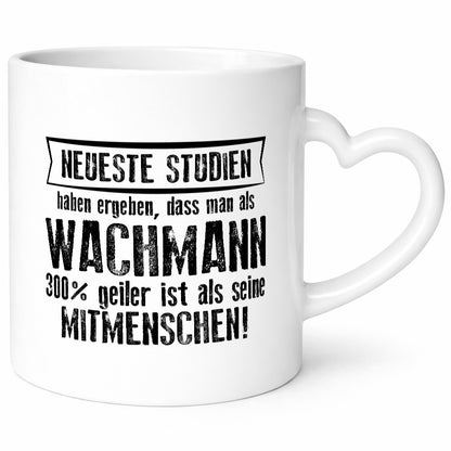 Neuste Studien: Wachmann | Wachpersonal Nachtwächter Humor Geschenkidee Tasse
