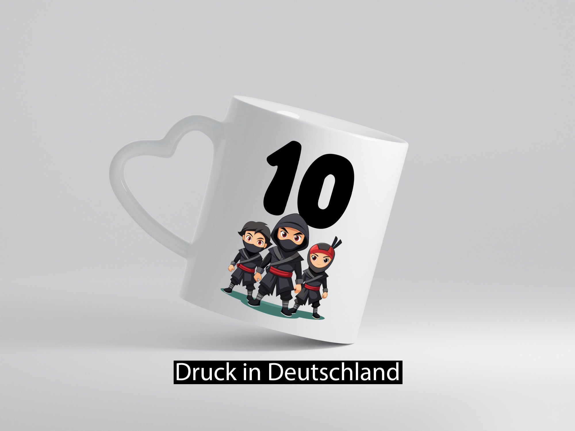 10. Geburtstag | 10 Jahre Ninja Humor Geschenkidee Tasse